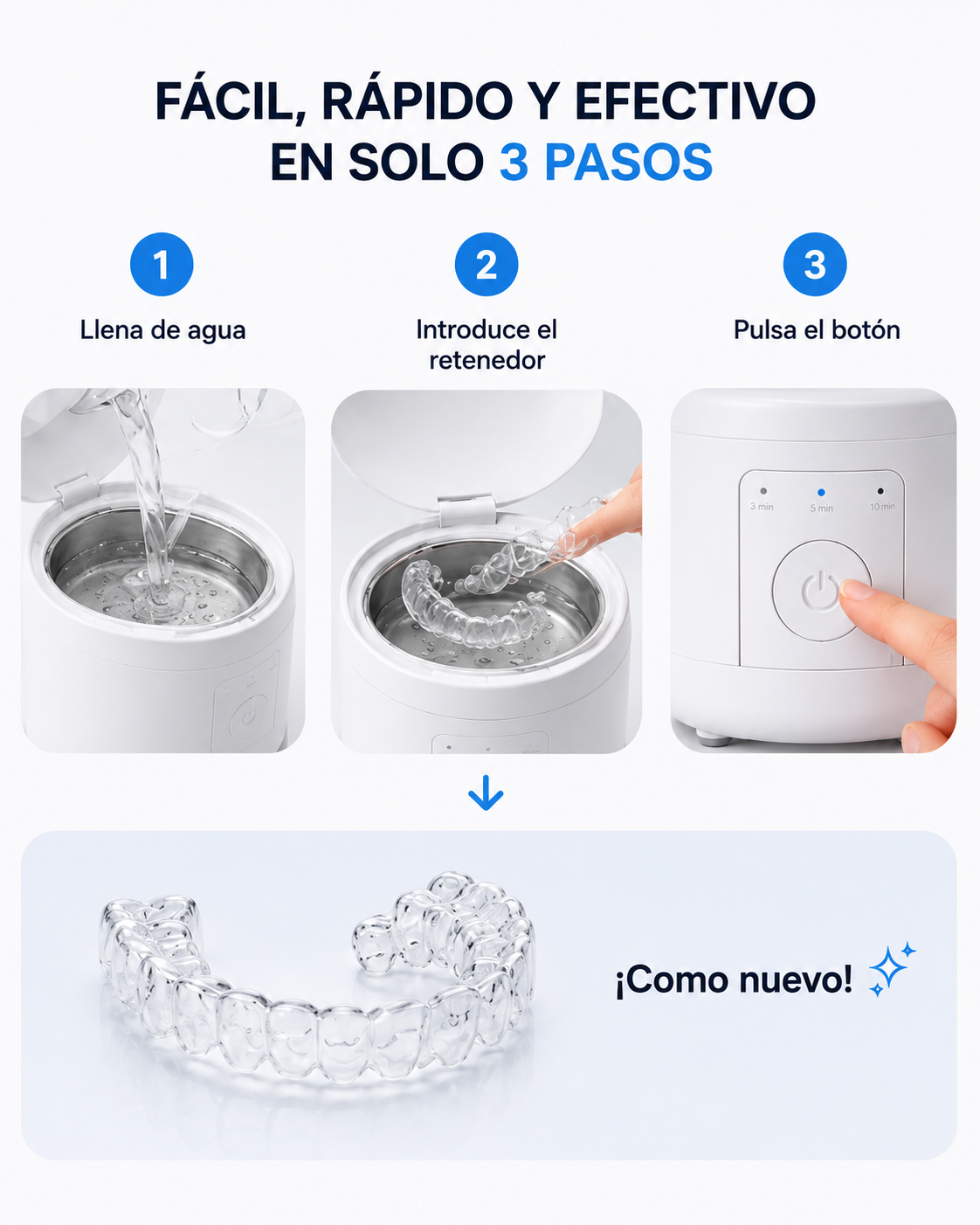 Limpiador Ultrasónico Dental
