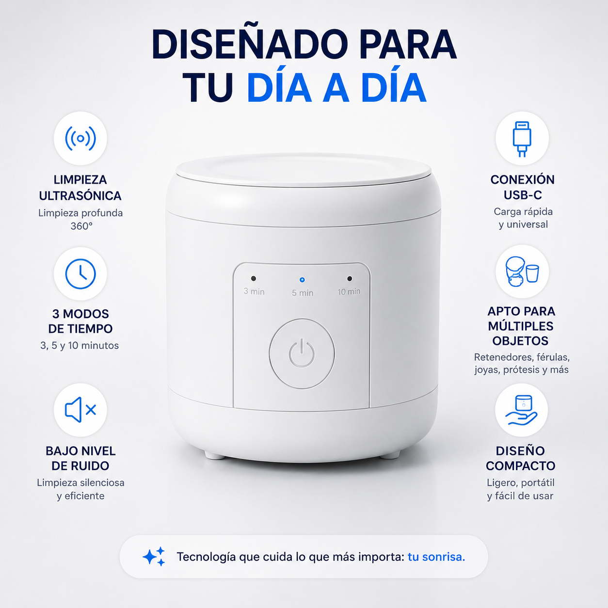 Limpiador Ultrasónico Dental