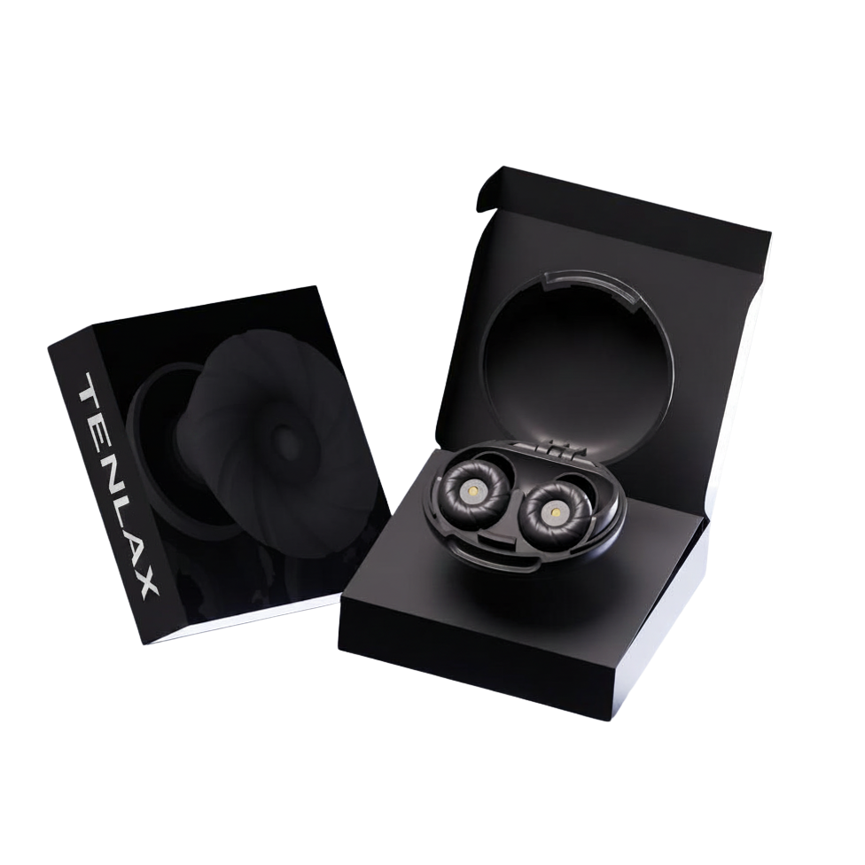 Tapones Antirruido Reutilizables Carbon Black – Reducción de Ruido para Dormir, Concentración y Conciertos